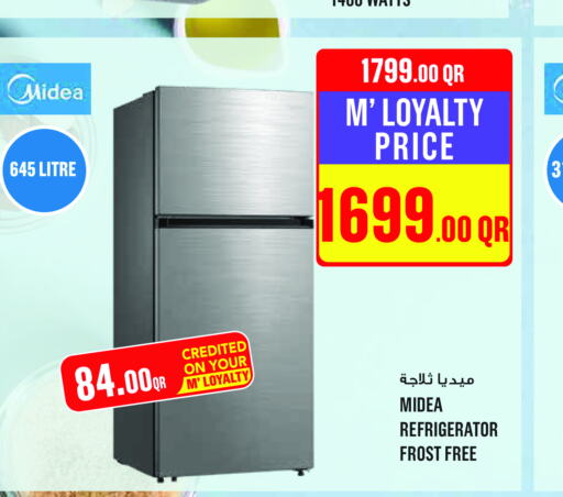 MIDEA Refrigerator  in Monoprix in Qatar - Al-Shahaniya