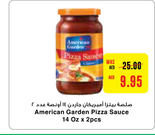 AMERICAN GARDEN Pizza & Pasta Sauce  in Megamart Supermarket  in UAE - Al Ain