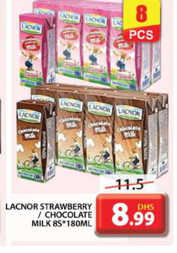 LACNOR Flavoured Milk  in Grand Hyper Market in UAE - Dubai