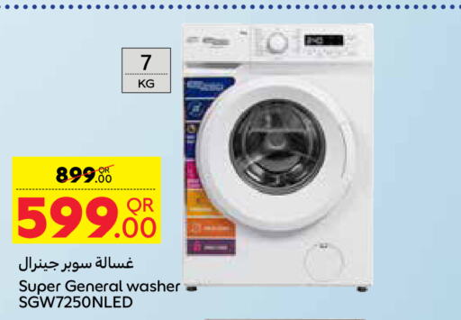 SUPER GENERAL Washing Machine  in Carrefour in Qatar - Al Wakra