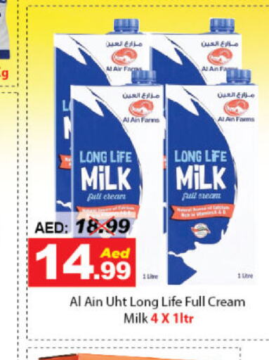 AL AIN Long Life / UHT Milk  in DESERT FRESH MARKET  in UAE - Abu Dhabi