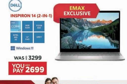 DELL Laptop  in Emax in UAE - Abu Dhabi