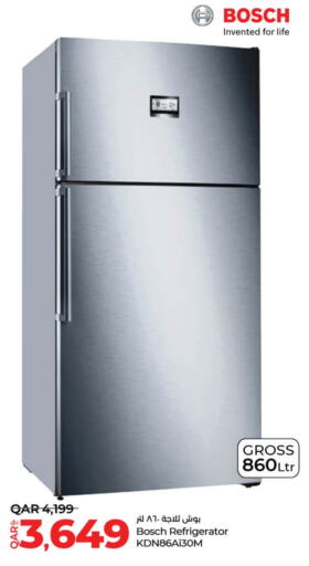 BOSCH Refrigerator  in LuLu Hypermarket in Qatar - Doha