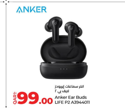 Anker Earphone  in LuLu Hypermarket in Qatar - Al Daayen