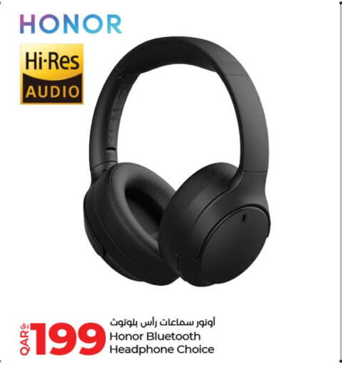 HONOR Earphone  in LuLu Hypermarket in Qatar - Umm Salal