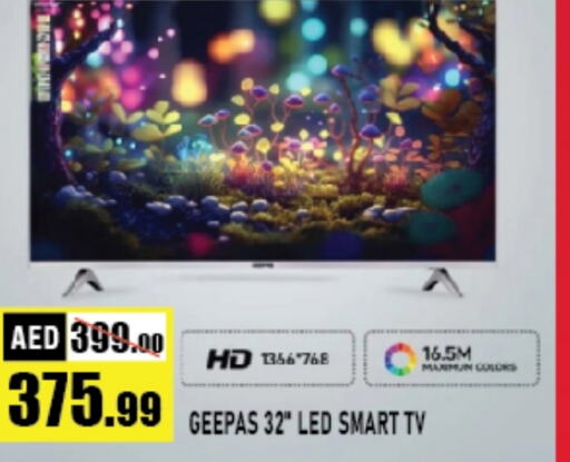 GEEPAS Smart TV  in Azhar Al Madina Hypermarket in UAE - Abu Dhabi