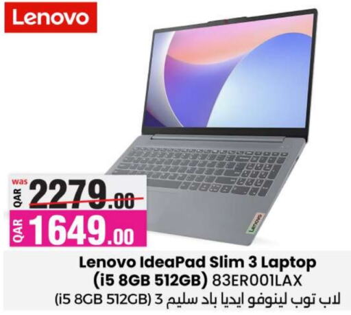 LENOVO Laptop  in Ansar Gallery in Qatar - Al Khor