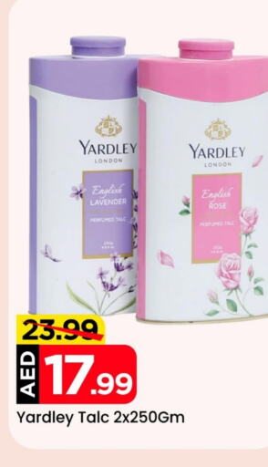 YARDLEY Talcum Powder  in Mark & Save in UAE - Abu Dhabi