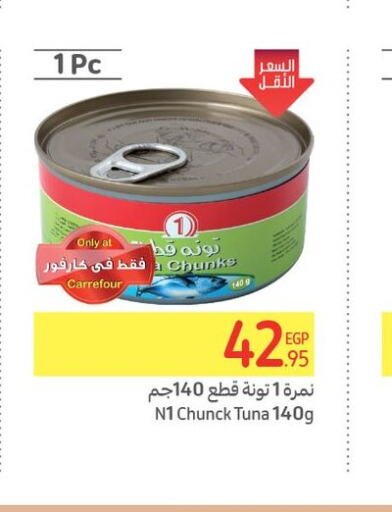  Tuna - Canned  in Carrefour  in Egypt - Cairo