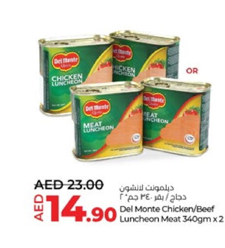 DEL MONTE Beef  in Lulu Hypermarket in UAE - Al Ain