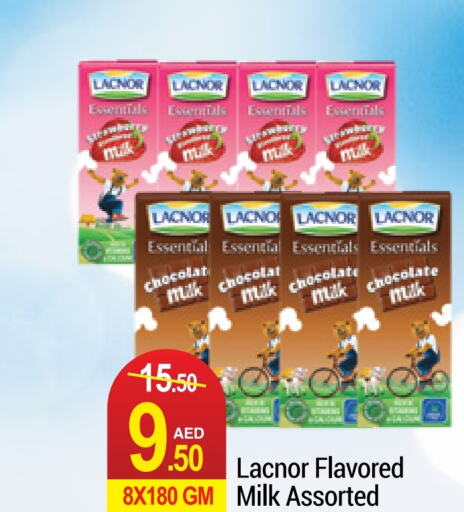 LACNOR Flavoured Milk  in NEW W MART SUPERMARKET  in UAE - Dubai