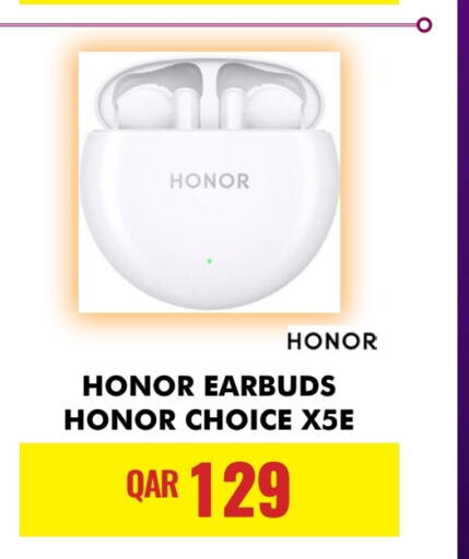 HONOR Earphone  in Digital Zone Trading in Qatar - Umm Salal