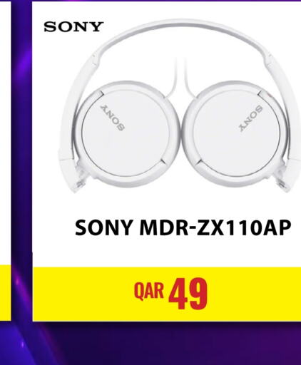 SONY Earphone  in Digital Zone Trading in Qatar - Al Shamal