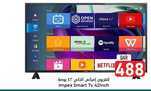 IMPEX Smart TV  in Dana Hypermarket in Qatar - Al-Shahaniya