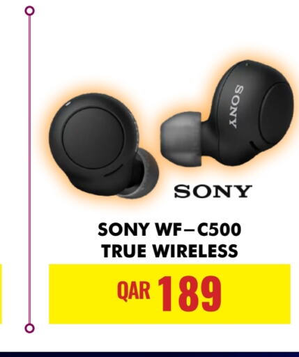 SONY Earphone  in Digital Zone Trading in Qatar - Al Shamal