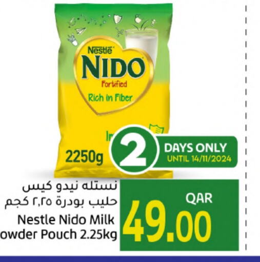 NIDO Milk Powder  in Gulf Food Center in Qatar - Al Wakra