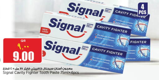 SIGNAL Toothpaste  in New Indian Supermarket in Qatar - Doha