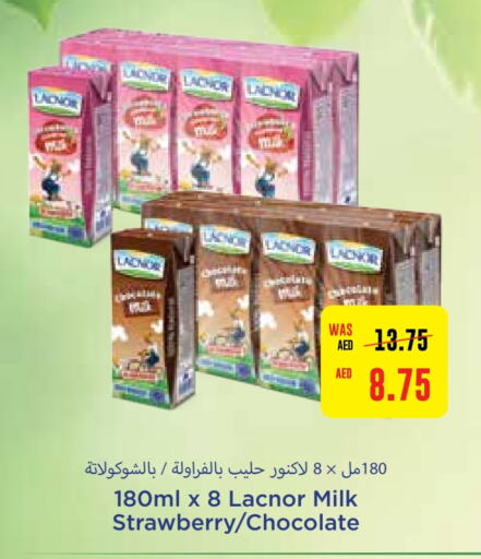 LACNOR Flavoured Milk  in Earth Supermarket in UAE - Al Ain