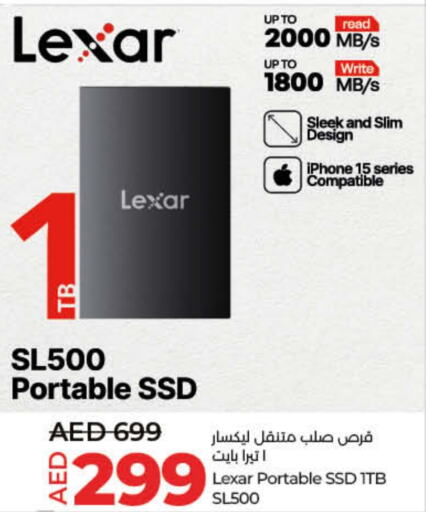 LEXAR iPhone 15  in Lulu Hypermarket in UAE - Dubai