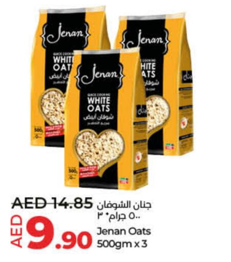 JENAN Oats  in Lulu Hypermarket in UAE - Dubai