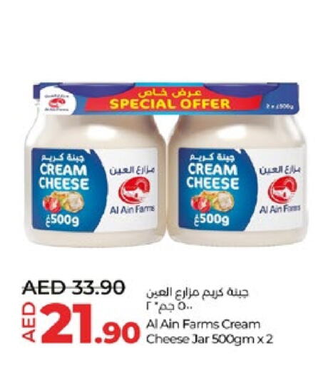 AL AIN Cream Cheese  in Lulu Hypermarket in UAE - Al Ain