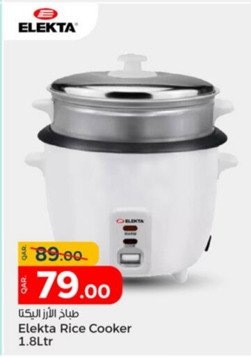 ELEKTA Rice Cooker  in Paris Hypermarket in Qatar - Doha