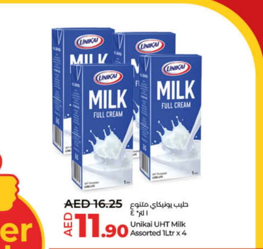 UNIKAI Long Life / UHT Milk  in Lulu Hypermarket in UAE - Dubai