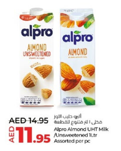 ALPRO Long Life / UHT Milk  in Lulu Hypermarket in UAE - Al Ain