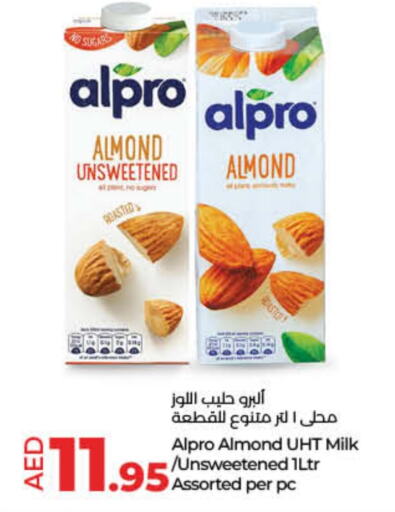 ALPRO Long Life / UHT Milk  in Lulu Hypermarket in UAE - Umm al Quwain