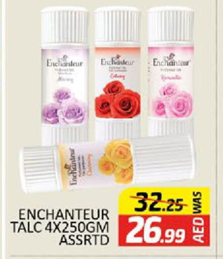 Enchanteur Talcum Powder  in Al Madina  in UAE - Dubai