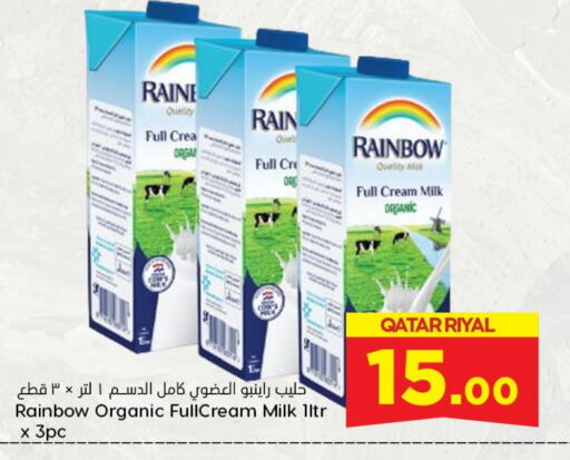 RAINBOW Full Cream Milk  in Dana Hypermarket in Qatar - Al Shamal