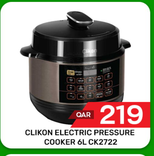 CLIKON Pressure Cooker  in Majlis Hypermarket in Qatar - Doha