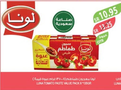 LUNA Tomato Paste  in Farm  in KSA, Saudi Arabia, Saudi - Jubail