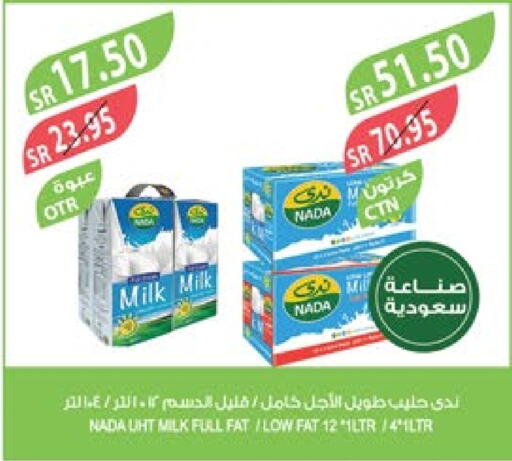 NADA Long Life / UHT Milk  in Farm  in KSA, Saudi Arabia, Saudi - Jubail