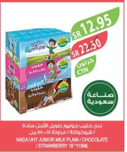 NADA Long Life / UHT Milk  in Farm  in KSA, Saudi Arabia, Saudi - Jubail