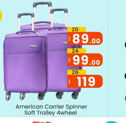  Trolley  in Paris Hypermarket in Qatar - Doha