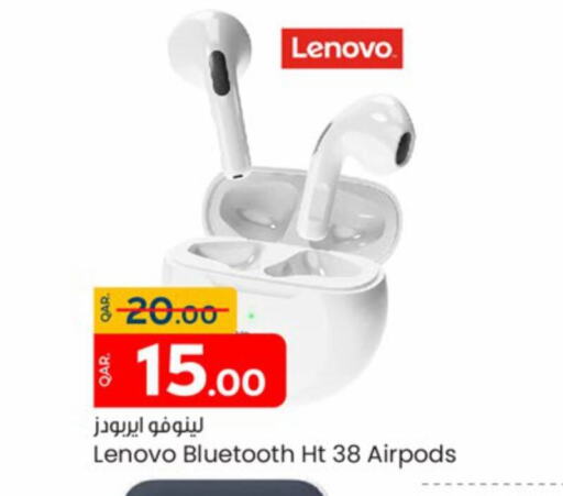 LENOVO Earphone  in Paris Hypermarket in Qatar - Al Khor