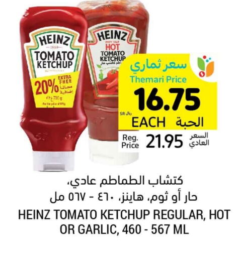 HEINZ Tomato Ketchup  in Tamimi Market in KSA, Saudi Arabia, Saudi - Jubail