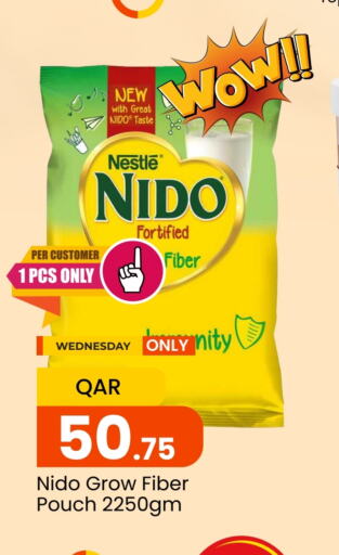 NIDO Milk Powder  in Paris Hypermarket in Qatar - Al Khor