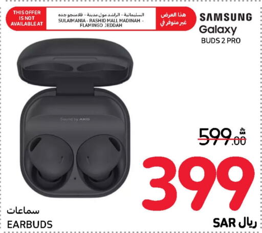 SAMSUNG Earphone  in Carrefour in KSA, Saudi Arabia, Saudi - Jeddah