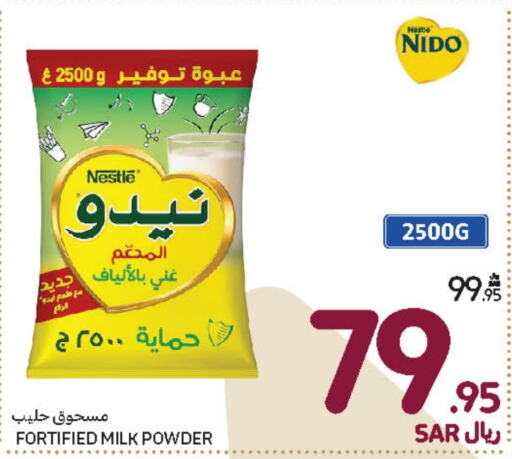 NIDO Milk Powder  in Carrefour in KSA, Saudi Arabia, Saudi - Riyadh