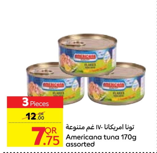 AMERICANA Tuna - Canned  in Carrefour in Qatar - Doha