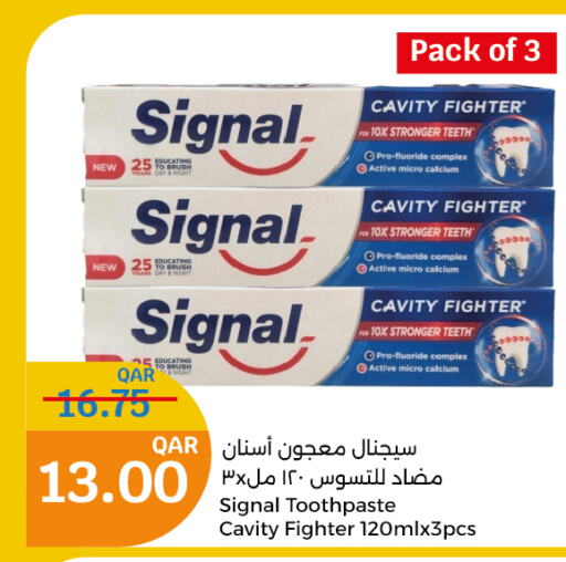 SIGNAL Toothpaste  in City Hypermarket in Qatar - Al Khor