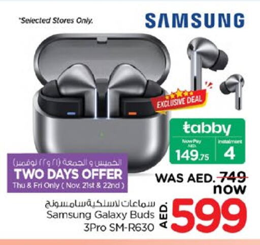 SAMSUNG Earphone  in Nesto Hypermarket in UAE - Sharjah / Ajman