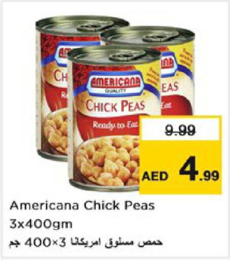 AMERICANA Chick Peas  in Nesto Hypermarket in UAE - Sharjah / Ajman