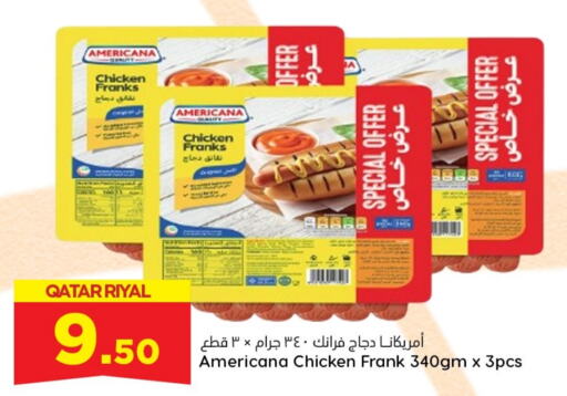 AMERICANA Chicken Franks  in Dana Hypermarket in Qatar - Doha