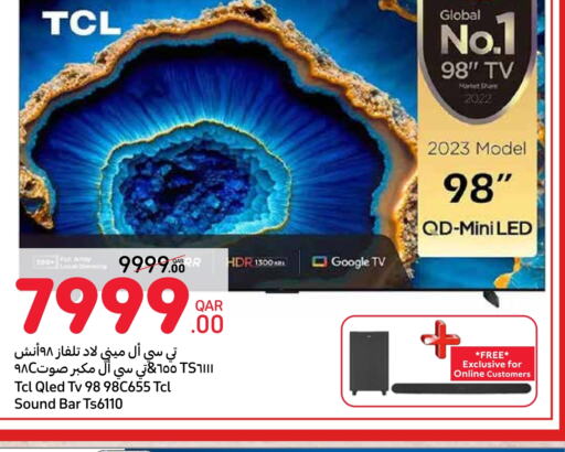 TCL QLED TV  in Carrefour in Qatar - Doha