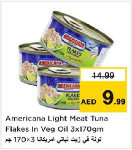 AMERICANA Tuna - Canned  in Nesto Hypermarket in UAE - Sharjah / Ajman