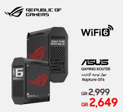 ASUS Wifi Router  in Techno Blue in Qatar - Al Khor