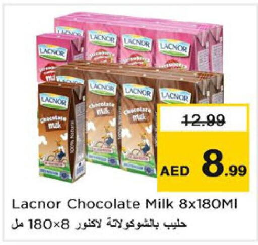 LACNOR Flavoured Milk  in Nesto Hypermarket in UAE - Abu Dhabi